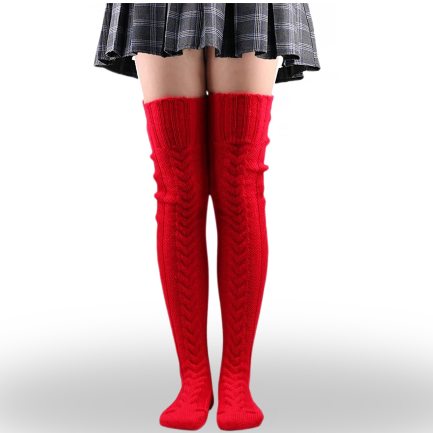 CozyChic Over-Knee Knit Socks