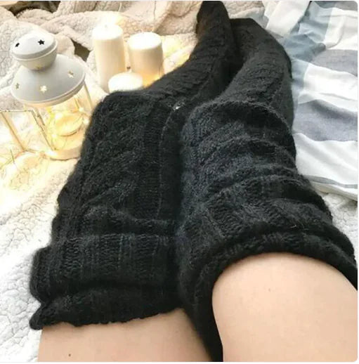 CozyChic Over-Knee Knit Socks