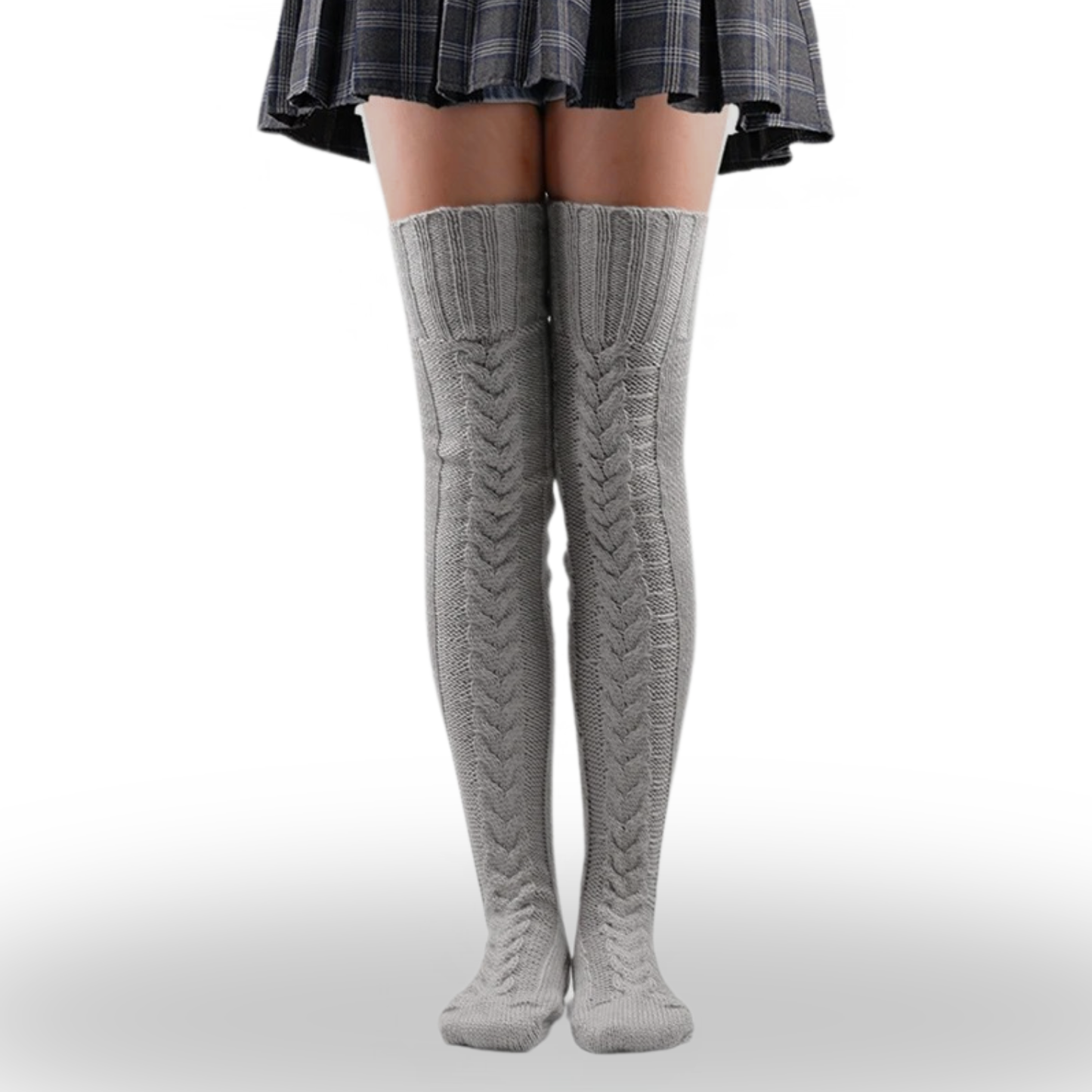CozyChic Over-Knee Knit Socks