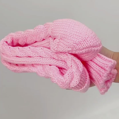 CozyChic Over-Knee Knit Socks